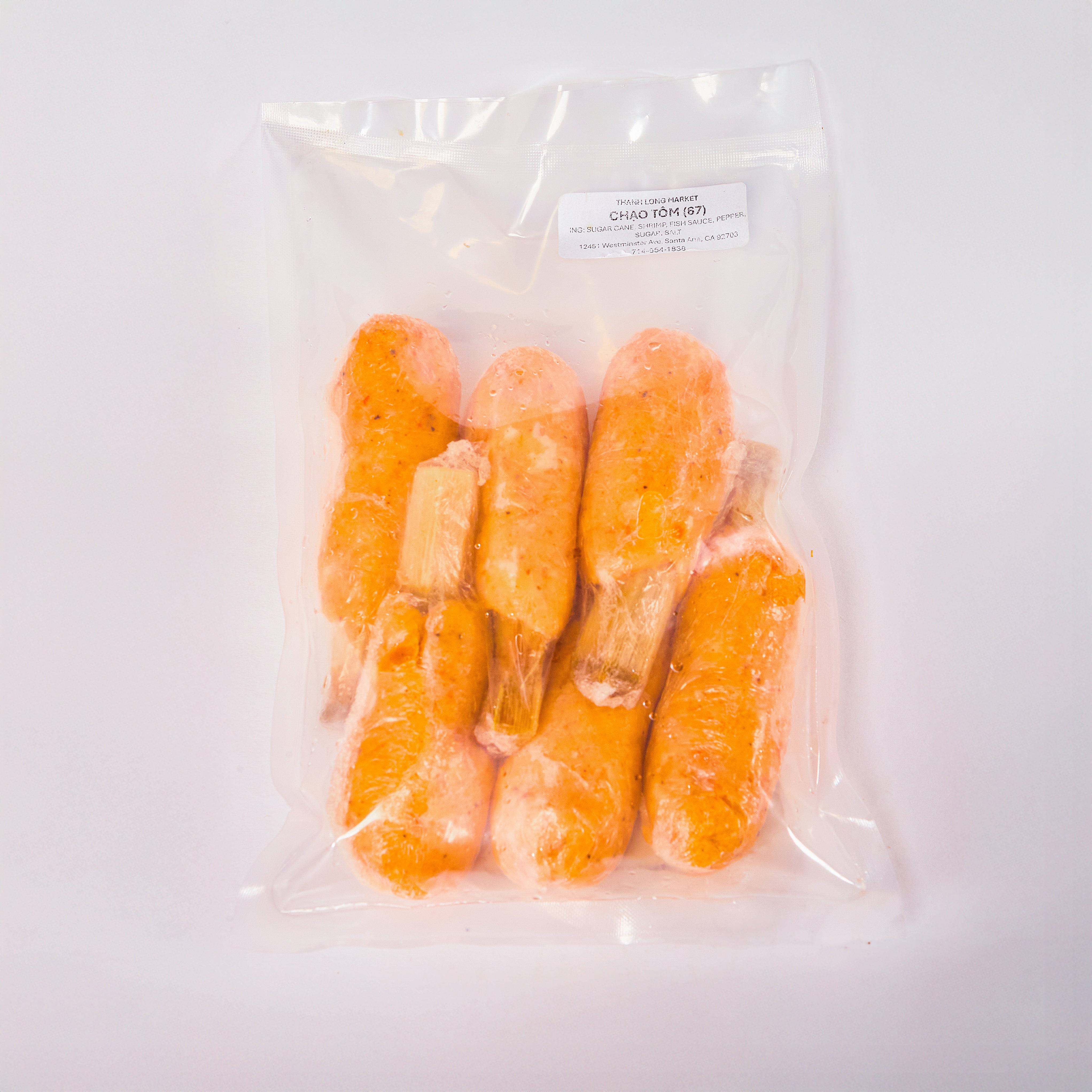 Sugarcane shrimp – Chạo Tôm Mía