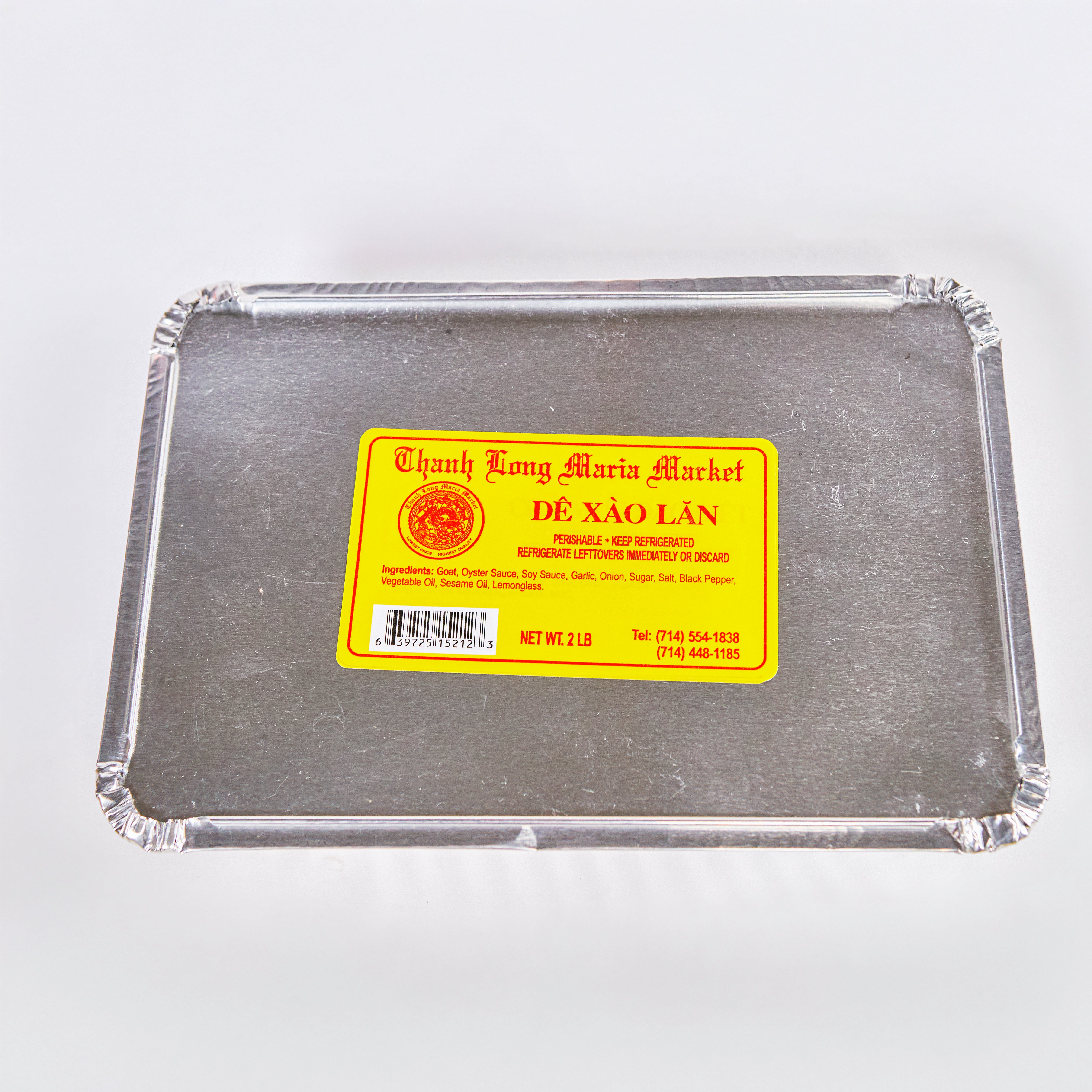 Curry Stir-Fried Goat - Dê Xào Lăn