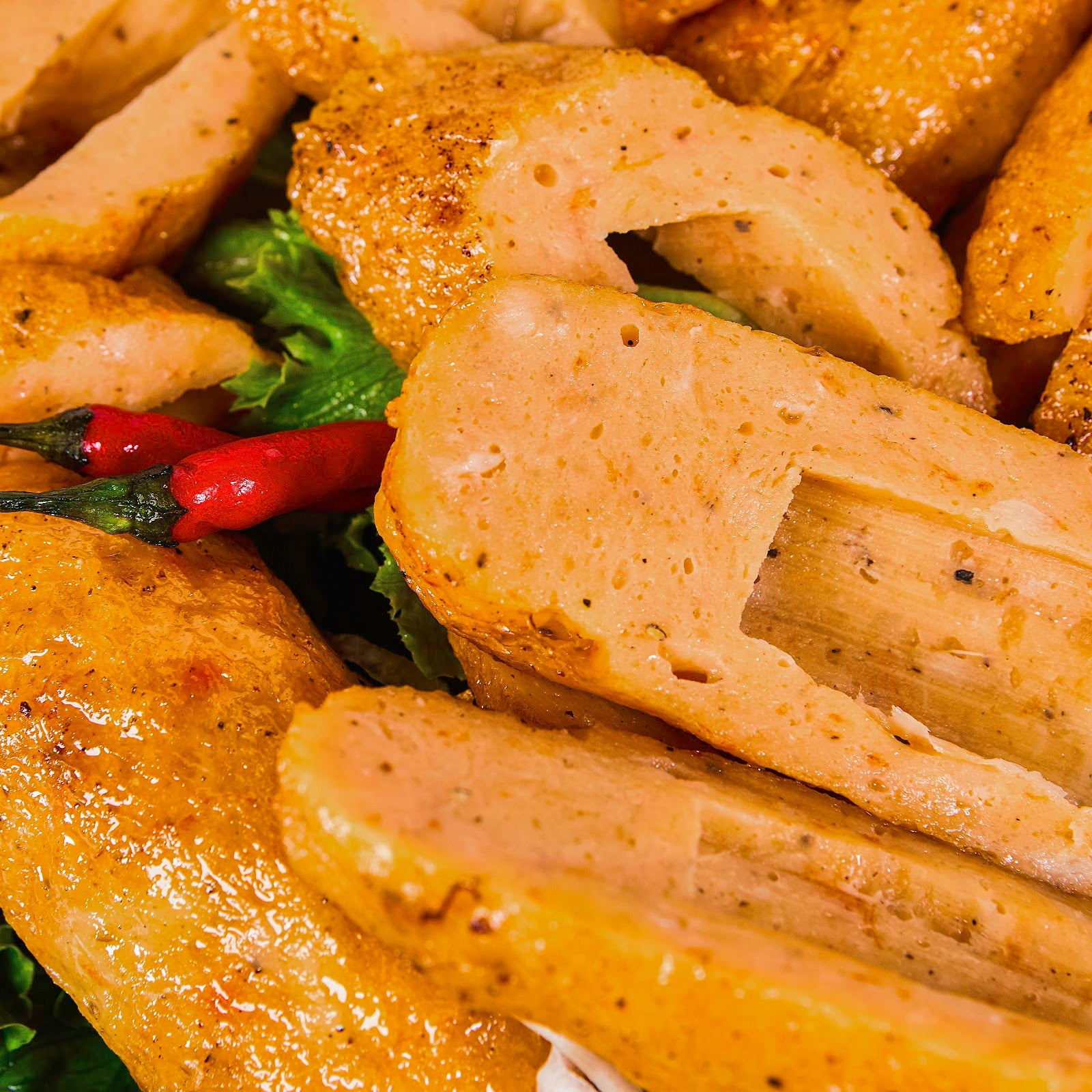 Sugarcane shrimp – Chạo Tôm Mía