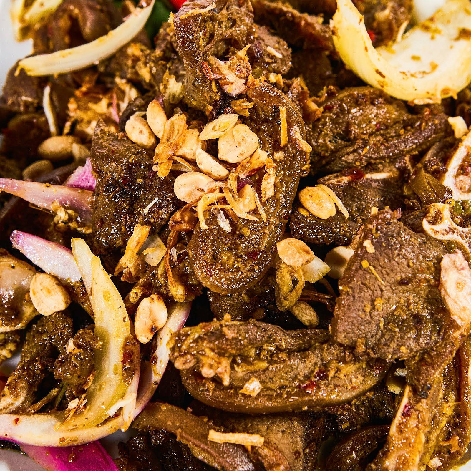 Curry Stir-Fried Goat - Dê Xào Lăn - 2lbs