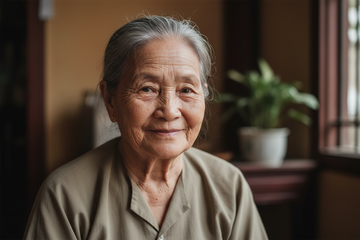 old vietnamese lady